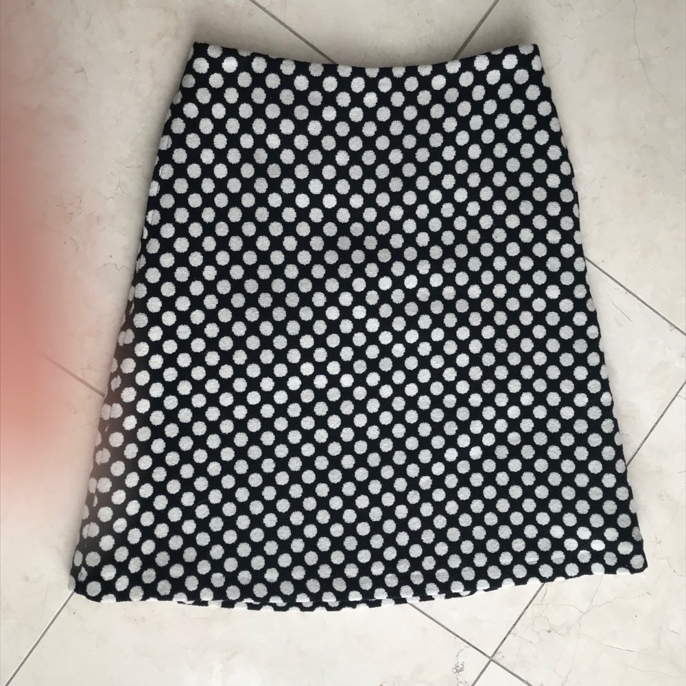 Boden A Line Polka Dot Skirt